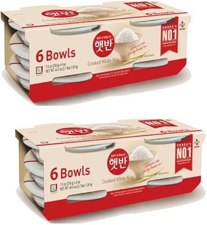 CJ - Cooked Microwave Rice 12 x 210g