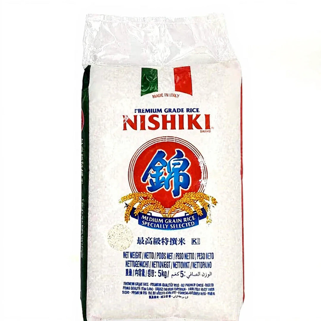 Nishiki - Italian Sushi Rice - Medium Grain 5kg