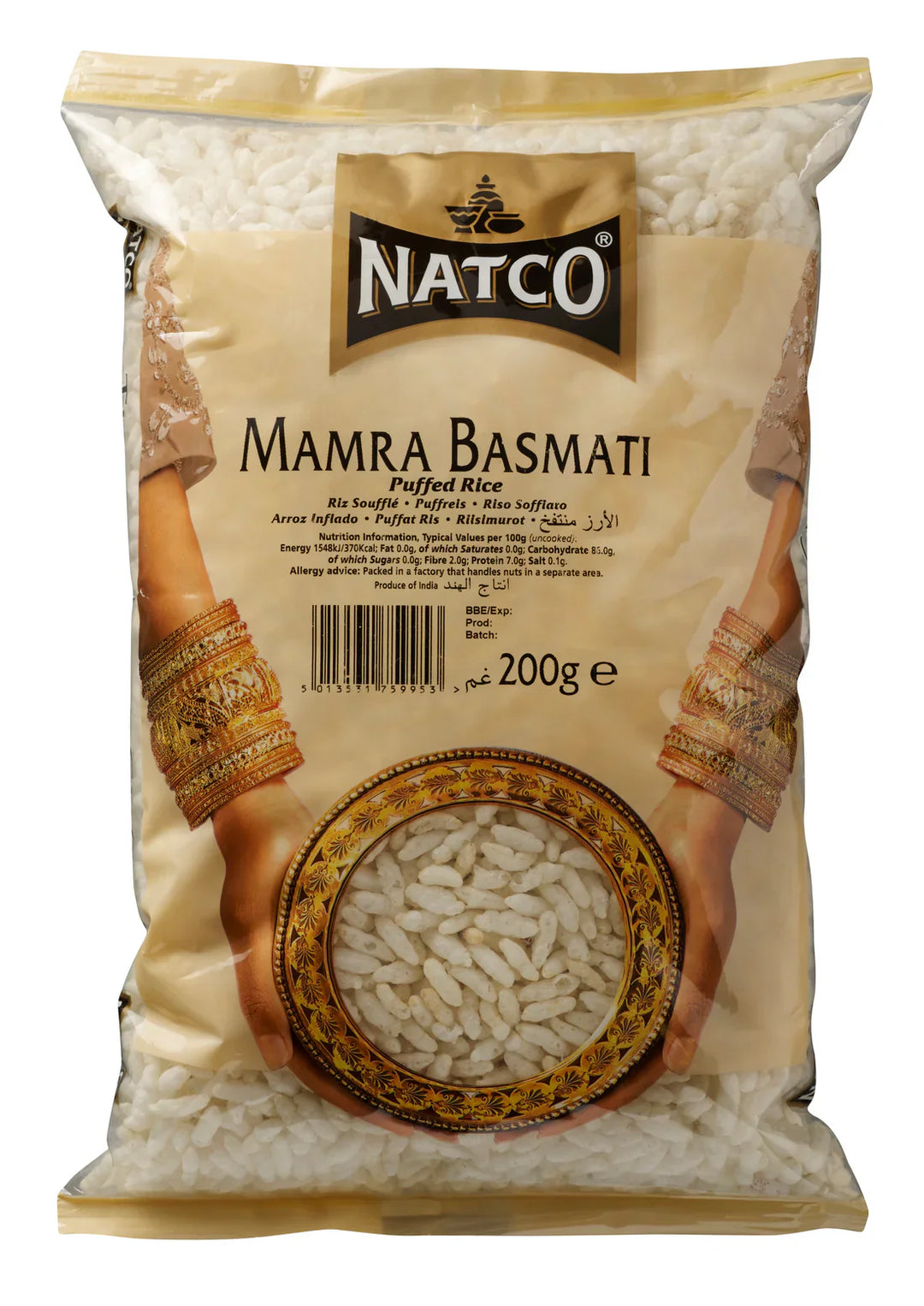 Puffed Basmati Rice 200g