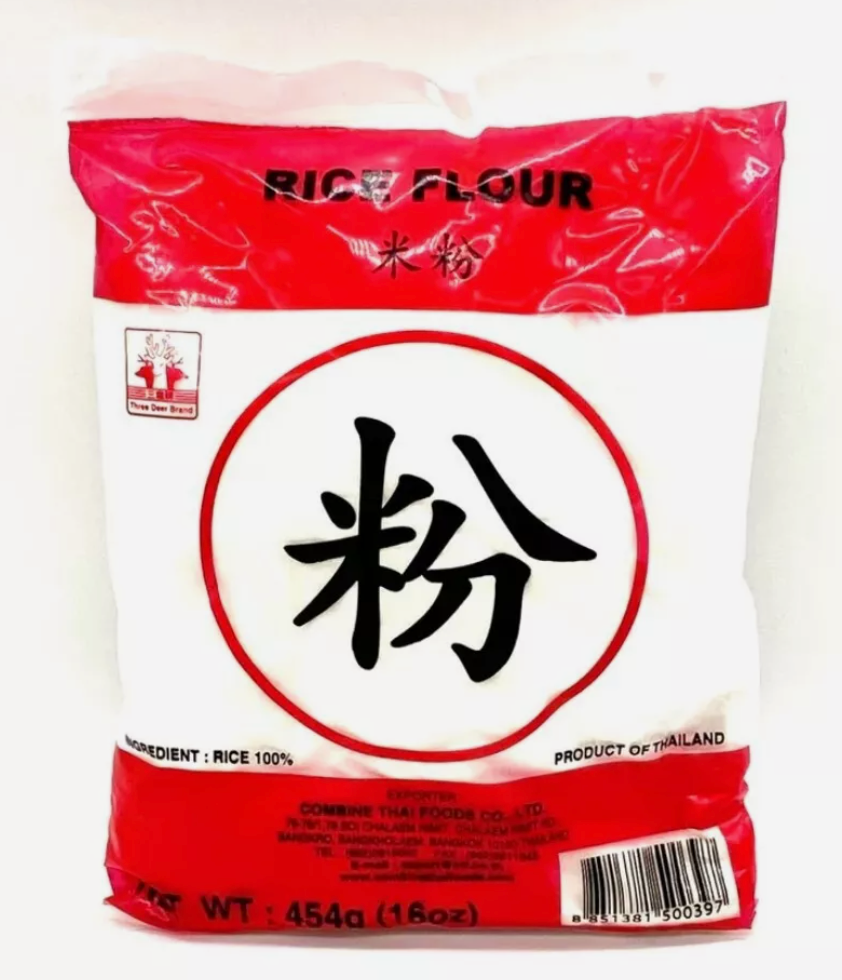 Three Deer Brand - Rice Flour 454g