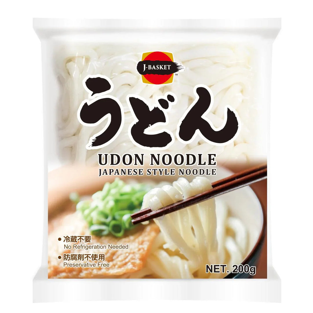 J-Basket - Pre-Cooked Udon Noodles 200g