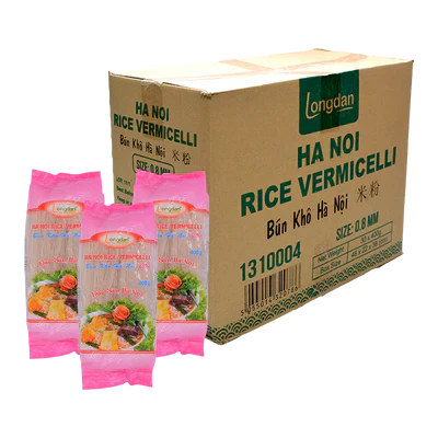 Hanoi Dried Vermicelli Noodle - 0.8mm 30 x 400g