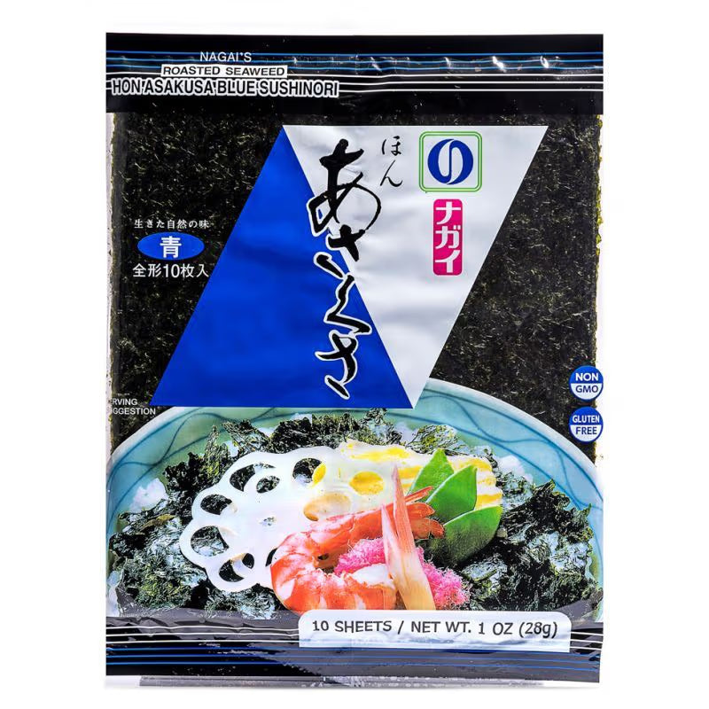Nagai - Honasakusa Nori – Blue 20g (10 Sheets)