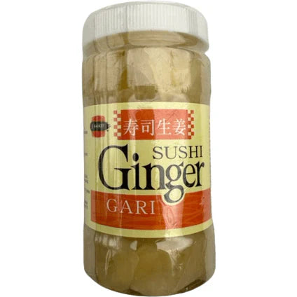 J-Basket - Sushi Ginger White In Jar 340g