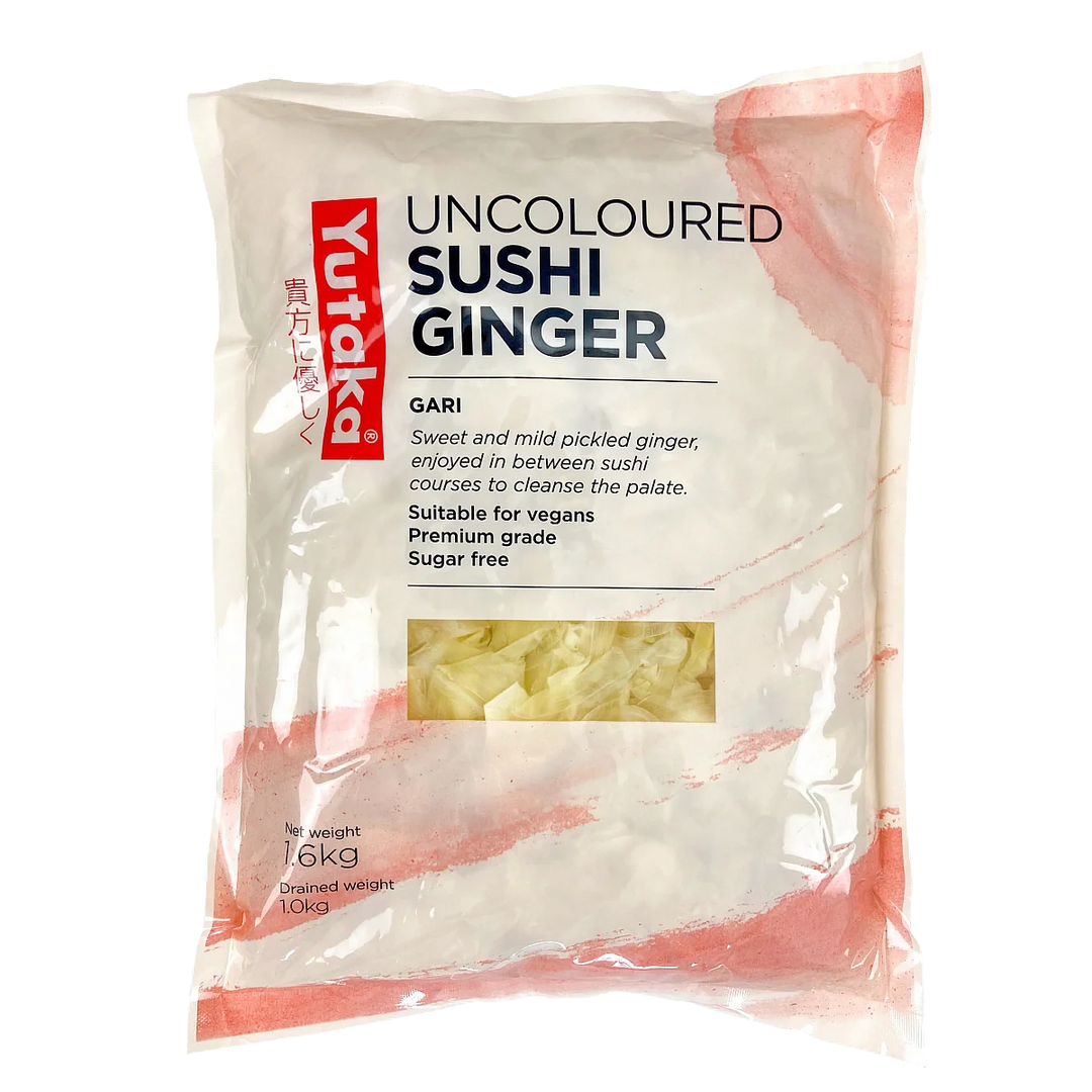 Yutaka - Gari - Sushi Ginger - Uncoloured 1.6kg