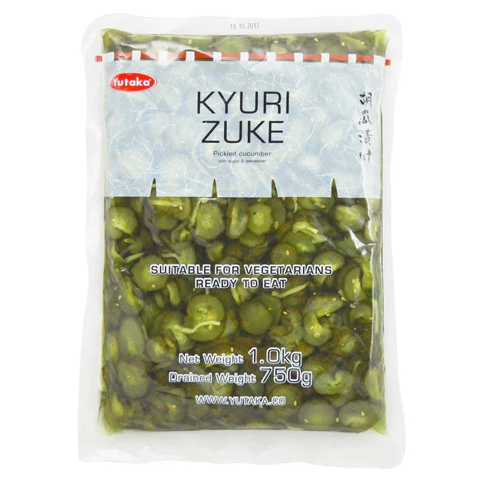 Yutaka - Kyurizuke - Pickled Cucumber Slices 1kg