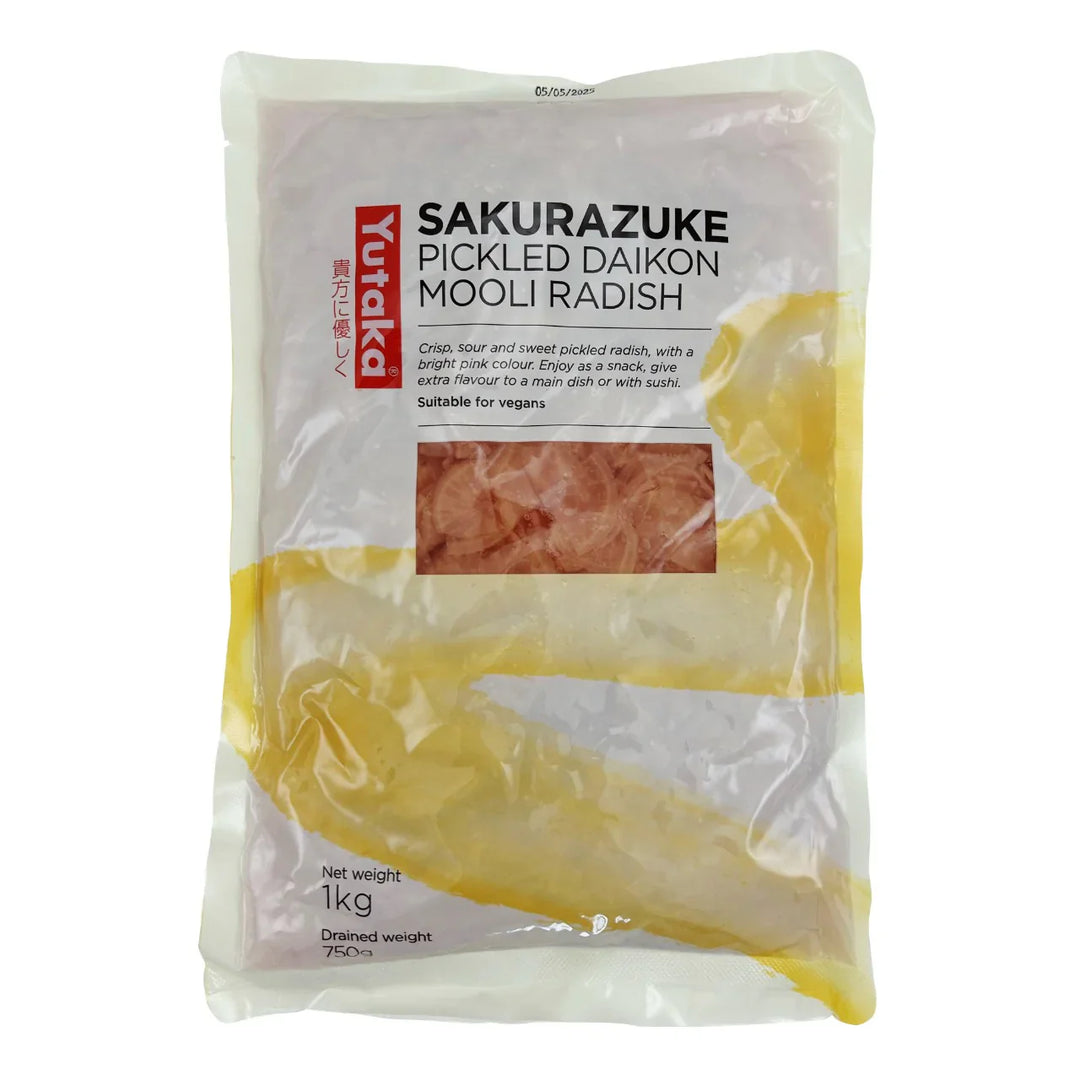 Yutaka - Sakurazuke - Pickled Radish Slices 1kg