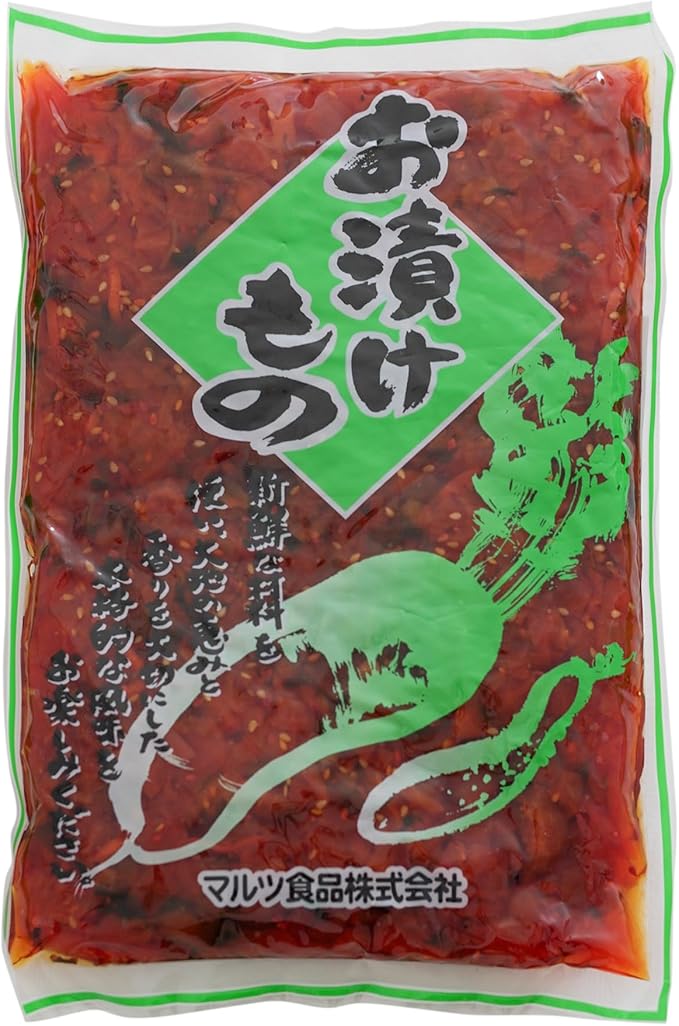 Marutsu - Fukujinzuke - Pickled Daikon And Vegetable Mix 1kg