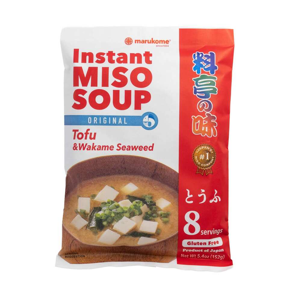 Marukome - Ryotei No Aji - Instant Miso Soup - Original Tofu 8 Servings (152g)