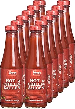 Yeo's - Hot Chilli Sauce 12 x 300ml