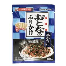 Nagatanien - Furikake - Rice Seasoning - Otona Bonito 62.5g (5 Packets x 12.5g)