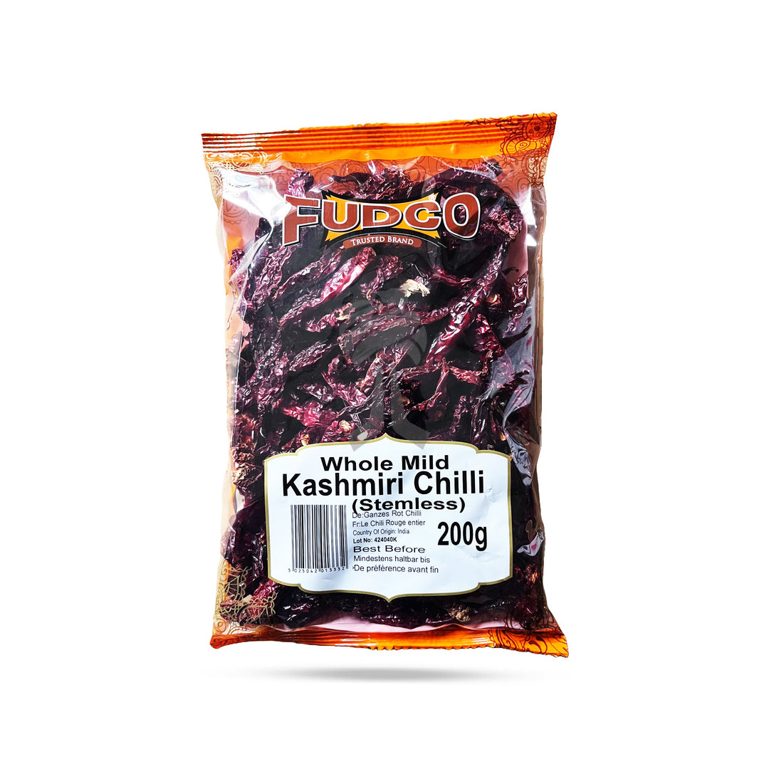 Fudco - Kashmiri Whole Chillies 200g