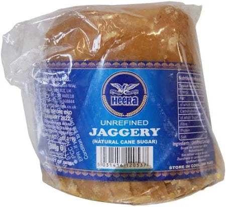 Heera - Unrefined Jaggery - Cane Sugar 450g