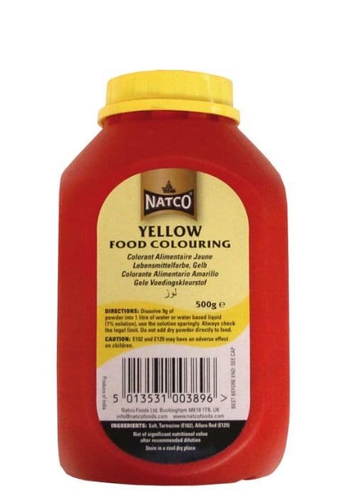 Yellow Food Colouring 500g