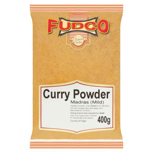 Madras Mild Curry Powder 400g