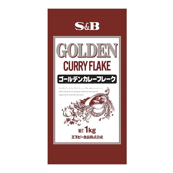 S&B - Golden Curry Sauce Flakes 1kg