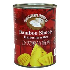 Golden Swan - Canned Bamboo Shoot Halves 540g