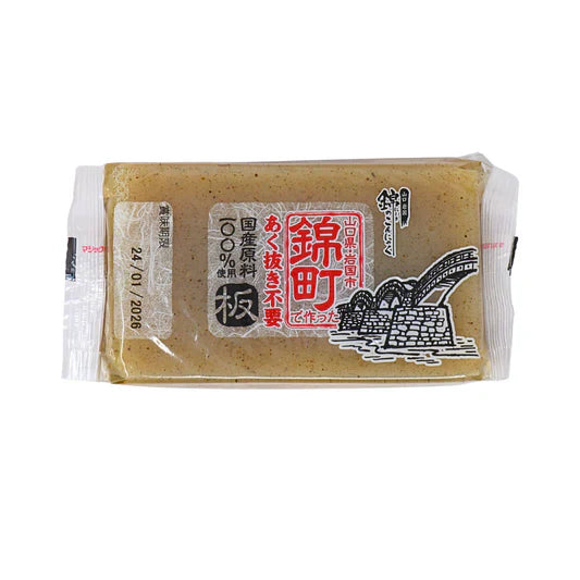 Nishiki - Ita Konnyaku - Konjac Block - Brown 200g