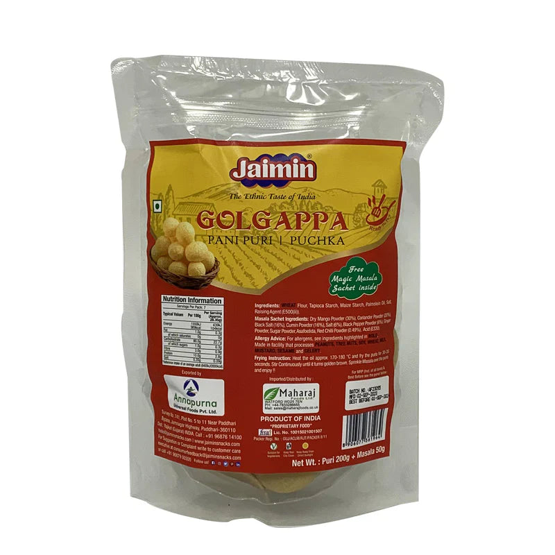 Jaimin - Golg Gappa with Masala 250g