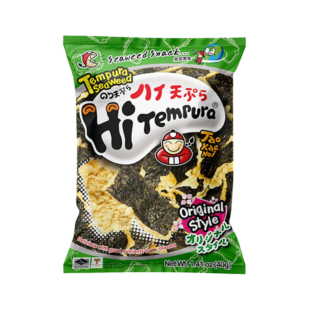 Tao Kae Noi - Hi-Tempura Crisp Seaweed - Original 40g