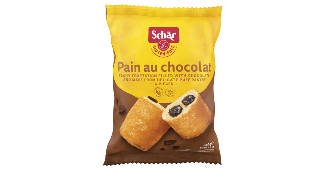 Schar - Gluten Free Pain Au Chocolat 4pcs (260g)