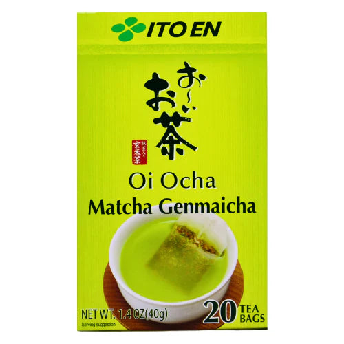 Itoen - Oh-I Ocha Matcha Genmaicha Tea 40g (20 Bags)