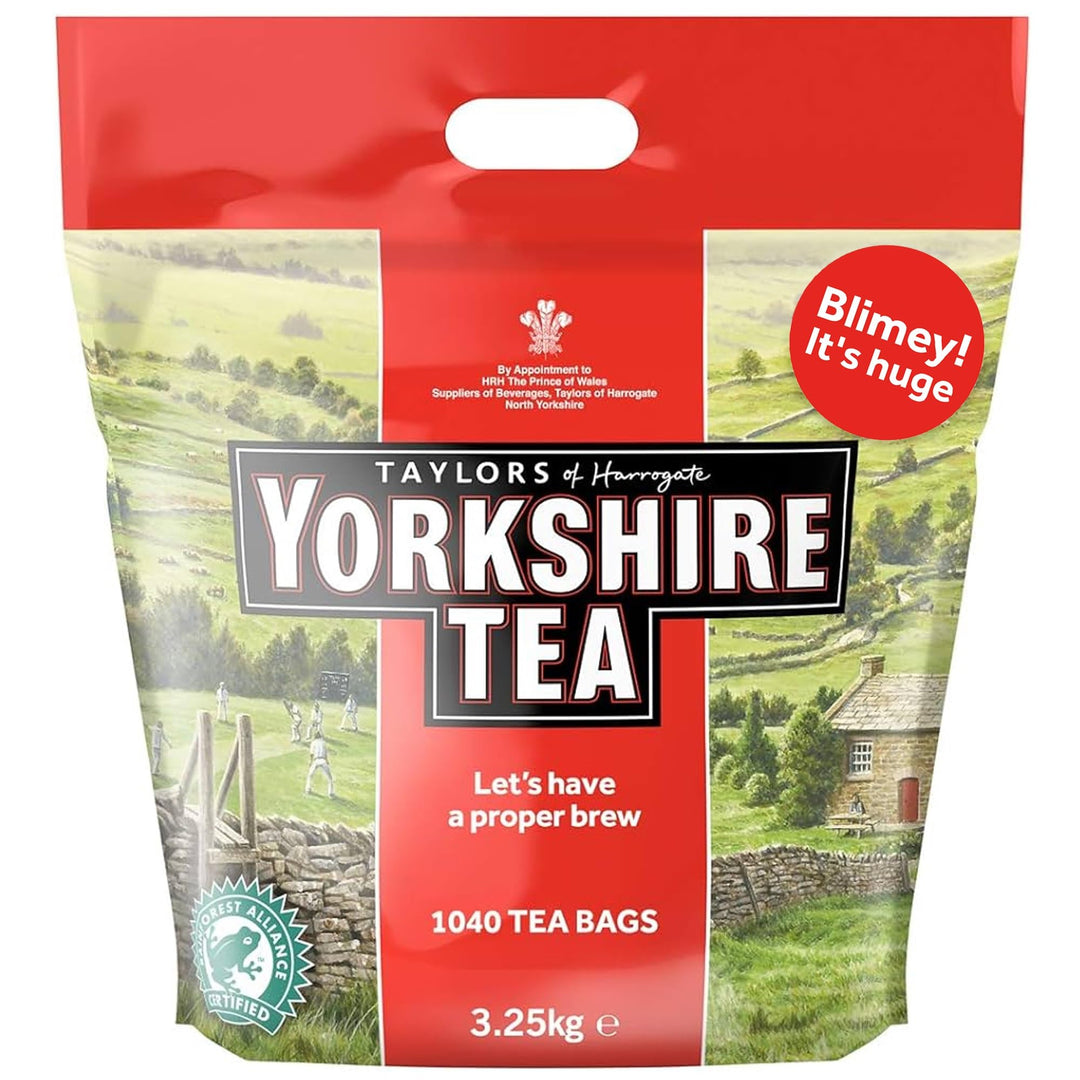 Yorkshire Tea 3.25kg (1040 Bags)
