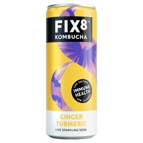FIX8 - Kombucha Ginger Turmeric 4 x 250ml