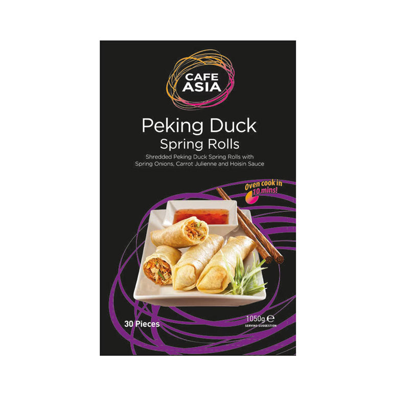 Cafe Asia - Mini Spring Rolls - Peking Duck 600g (30pcs)