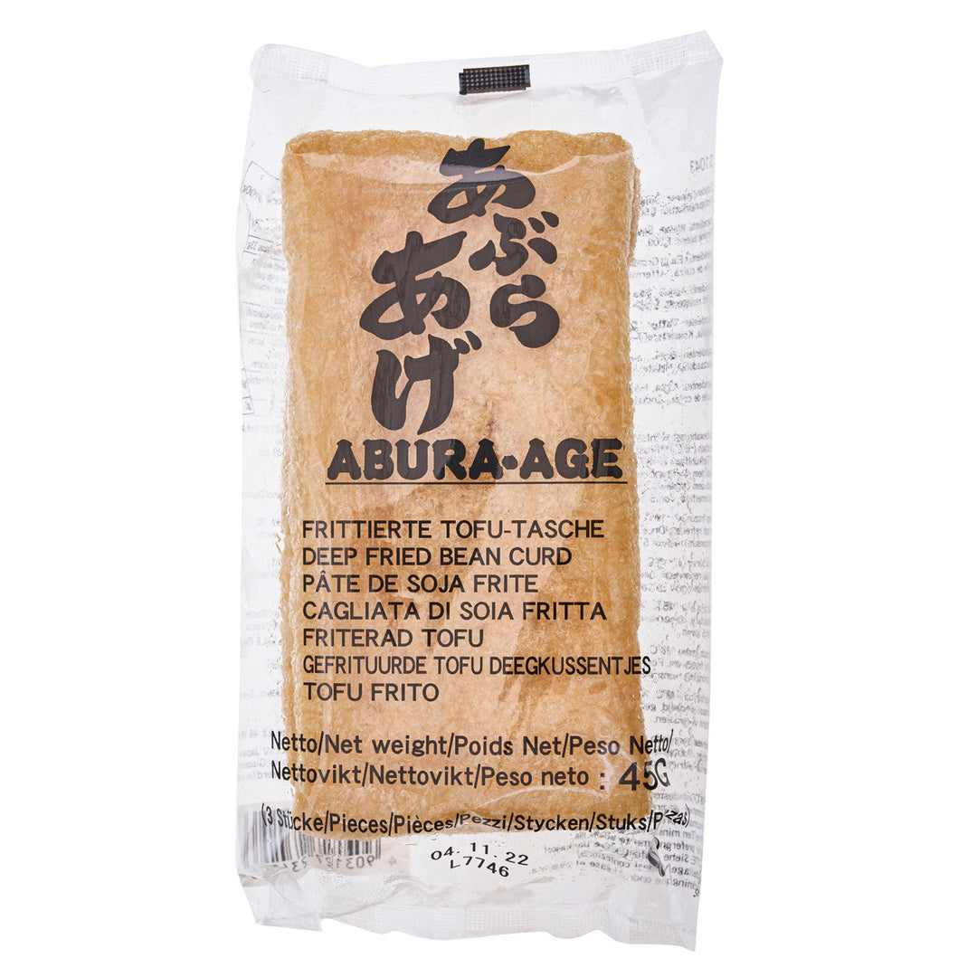OK Brand - Aburaage Fried Tofu Sheets 45g (3pcs)