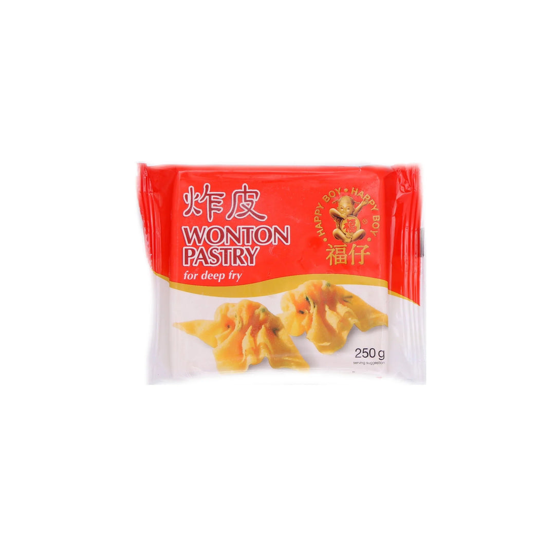 Happy Boy - Wonton Pastry For Deep Frying (250g)