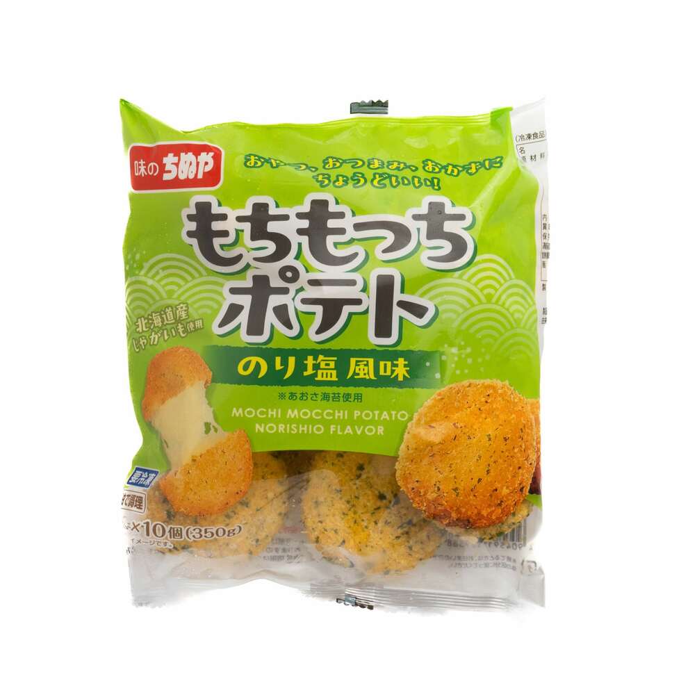 Chinuya - Mochi Mocchi Potato Croquettes - Norishio / Nori Salt Flavour 350g