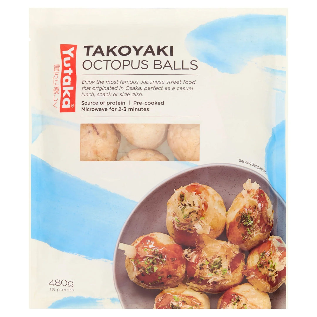 Yutaka - Takoyaki - Octopus Balls 16pcs
