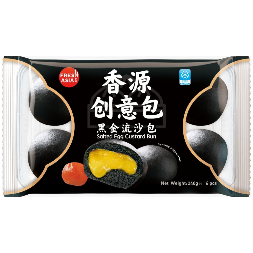 FreshAsia - Salted Egg Custard Buns 390g (6pcs)