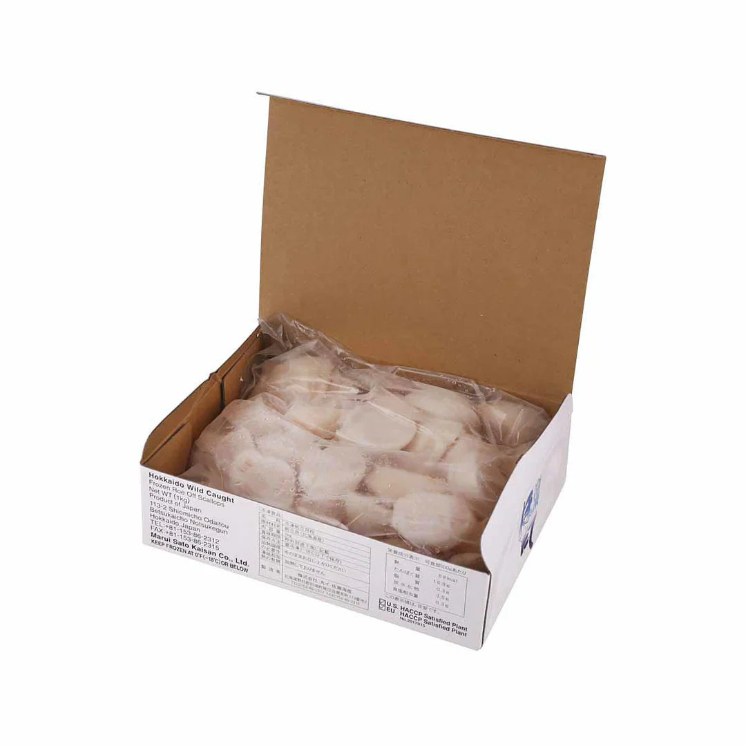 KKY - Sashimi Grade Raw Japanese Scallops - 3S 1kg
