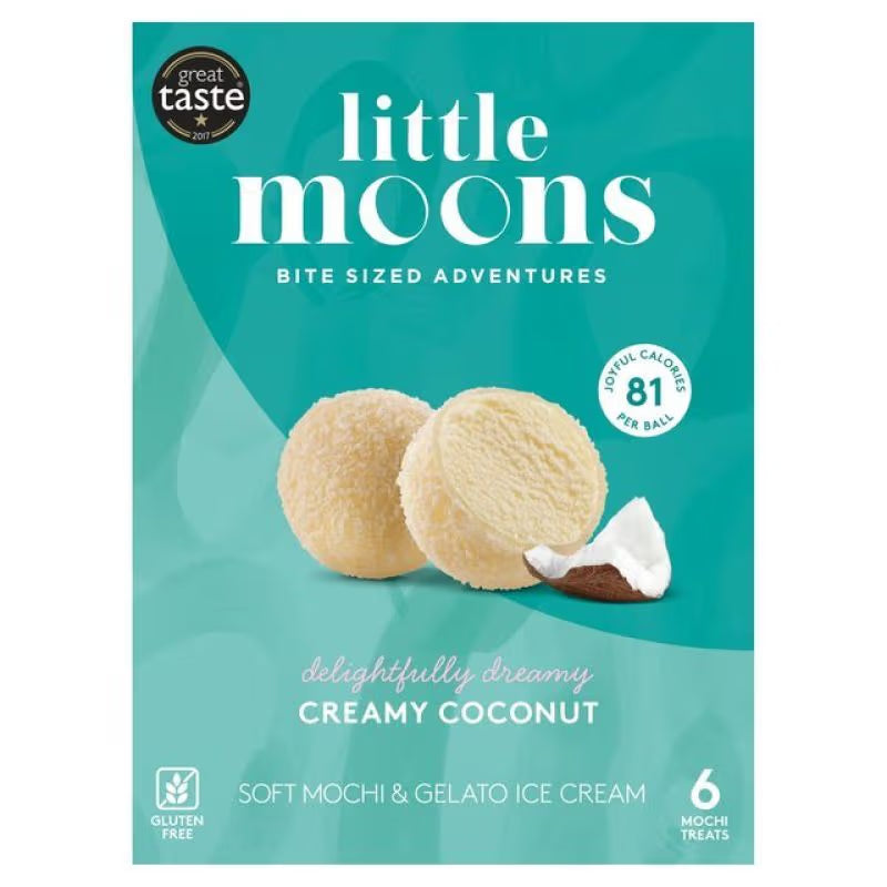 Little Moons - Mochi Ice Cream - Coconut 6pcs x 32g