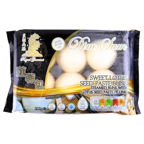 Royal Gourmet - Sweet Lotus Seed Paste Buns 6pcs x 48g