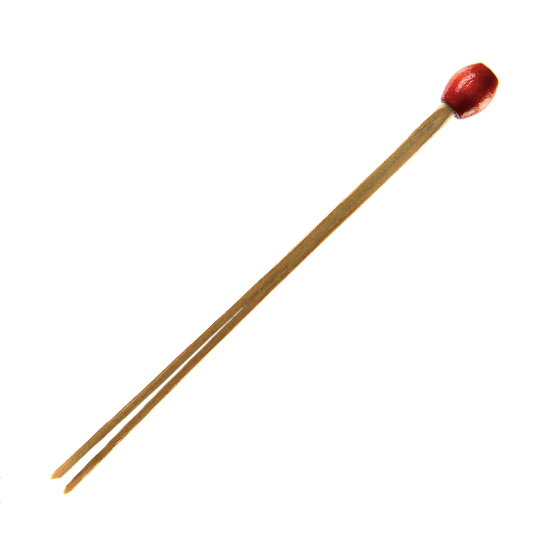 Spikomat - Matsubagushi - Red Bead Skewers - 85mm 1000pcs